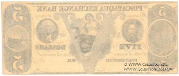 5 долларов США 1840-1860 гг.