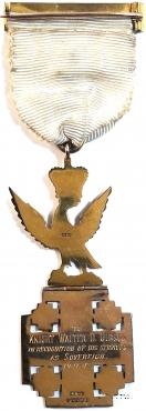 Знак Прошлого Командующего (Государя) Ордена Красного Креста Константина и орденов Гроба Господня и Иоанна Богослова