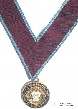 Знак STEWARD (Mark Master Mason) масонов Мастеров Метки.