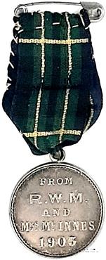 Знак Королевского Ордена Шотландии.