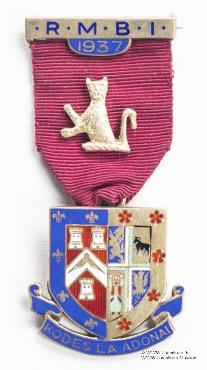 Знак RMBI 1937. STEWARD ROYAL MASONIC BENEVOLENT INST.  – Королевский Масонский Благотворительный институт