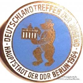 Значок  Берлин. ГДР. Германия