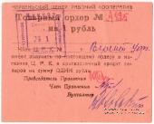 1 рубль 1923 г. (Червень)