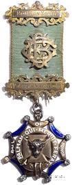 Знак посвящения в 4 степень Орден “Свиток Чести» (досточтимый сэр) Roll Of Honour (Right Honourable sir) (4th degree).