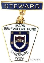 1989. Знак STEWARD Mark Benevolent Fund. 