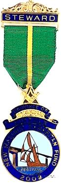 Знак MFAS 2009. STEWARD Cамаритянского фонда.