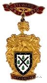 Знак RMBI 1970. STEWARD ROYAL MASONIC BENEVOLENT INST. – Королевский Масонский Благотворительный институт