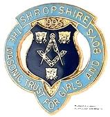 Знак MTGB 1995. STEWARD Masonic Trust for Girls and Boys.