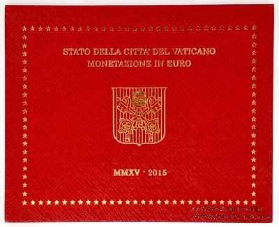 Набор монет Ватикан 2015 г.