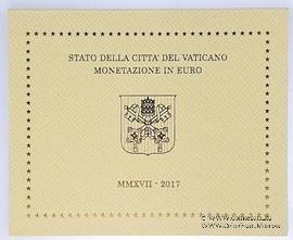 Набор монет Ватикан 2017 г.