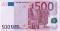500 евро 2022 г. (Германия) Литера X